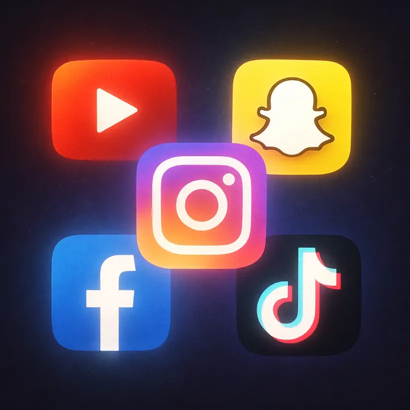 Malin Malle - Social Media Icons