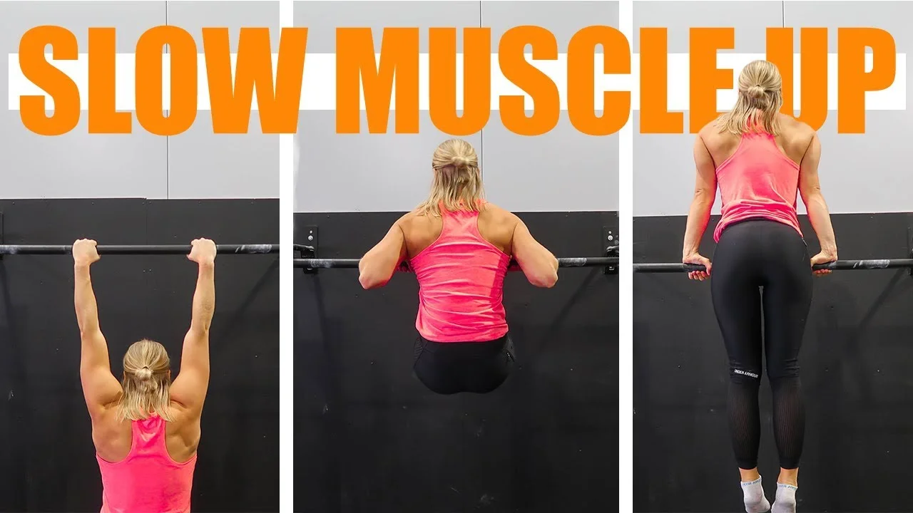 Slow Muscle Up Tutorial: 4 Easy Exercises to Get Your First